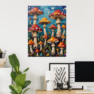 Enchanted Forest Floor Poster