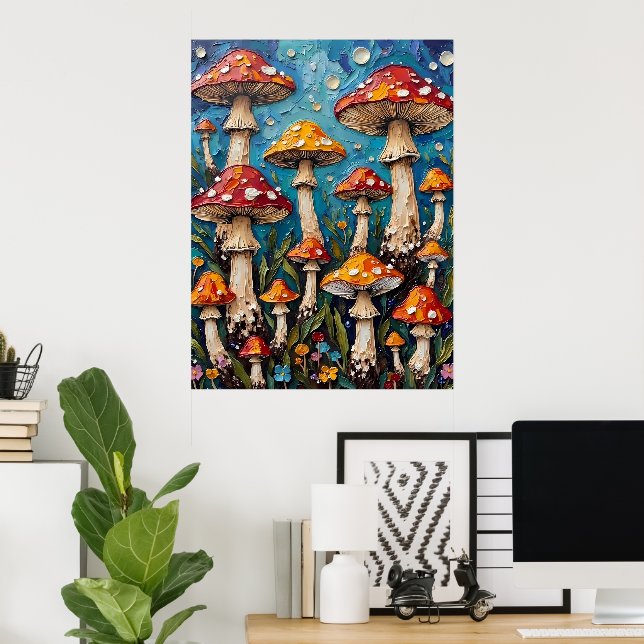 Enchanted Forest Floor Poster (Home Office)