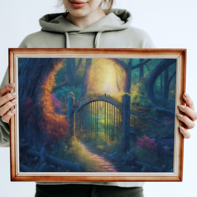 Enchanted Forest Garden | Digital Art Poster (Creator Uploaded)