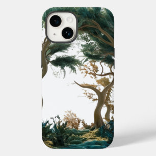 Enchanted Forest Gateway – Nature Inspired Artisti Case-Mate iPhone 14 Case