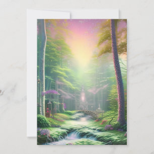 Enchanted Forest Invitation