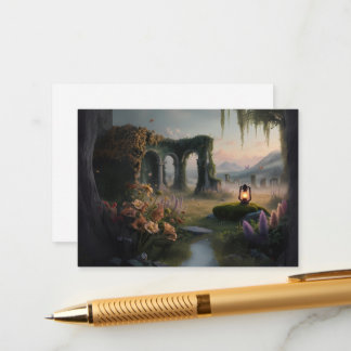 Enchanted Forest Jewellery Card