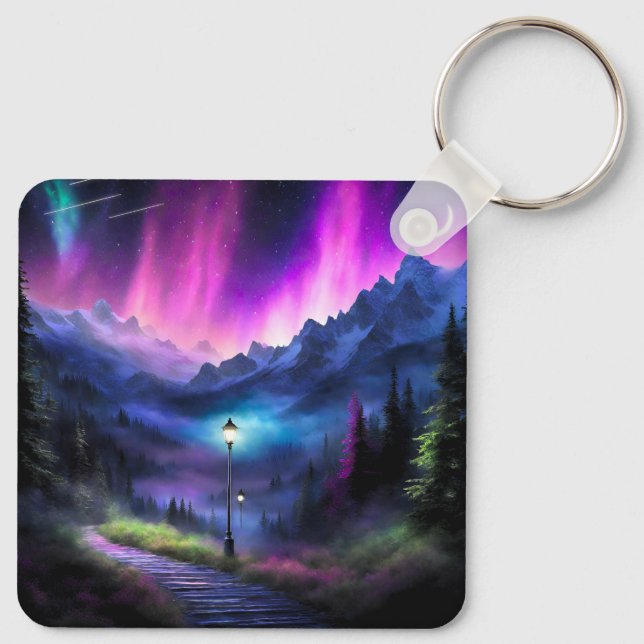 Enchanted Forest Key Ring (Back)