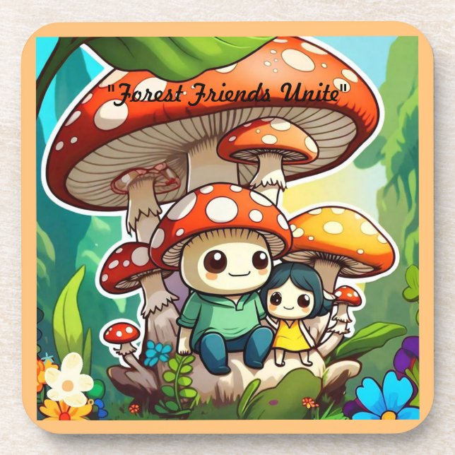 "Enchanted Forest Life" Coaster (Front)