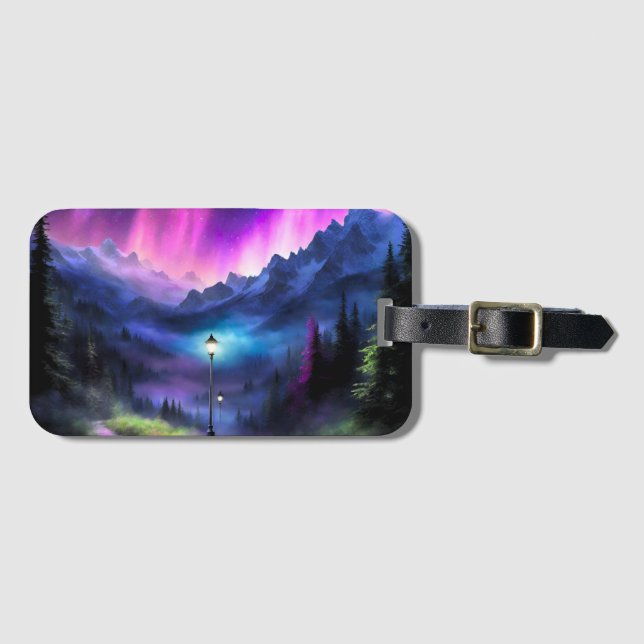 Enchanted Forest Luggage Tag (Front Horizontal)