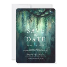 Enchanted Forest Magic Photo Wedding Save the Date