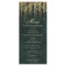 Enchanted Forest Magical Gold Foliage Wedding Menu