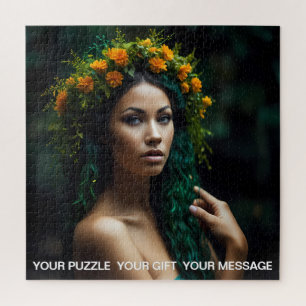 Enchanted Forest Muse Jigsaw Puzzle