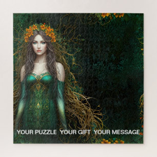 Enchanted Forest Muse Jigsaw Puzzle