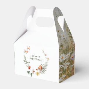 Enchanted Forest Mushroom Baby Shower Favour Box