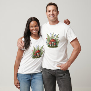 Enchanted Forest Mushrooms T-Shirt