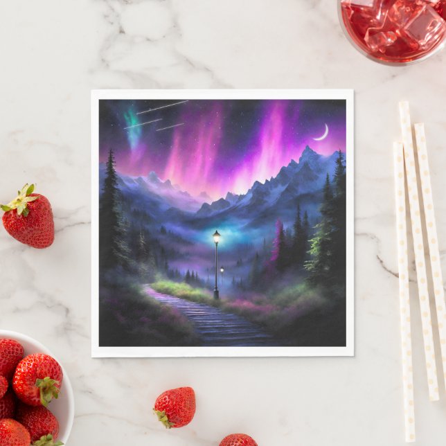 Enchanted Forest Napkin (Insitu)