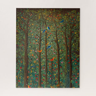 Enchanted Forest of Songbirds Jigsaw Puzzle