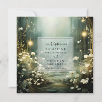 Enchanted Forest Path Of Flowers RSVP