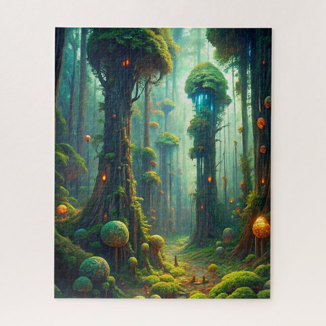 Enchanted Forest Puzzle (Vertical)