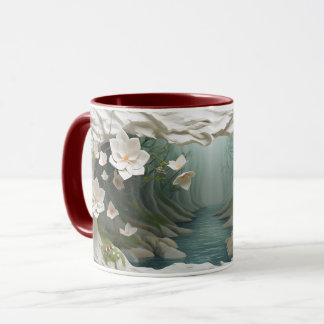 Enchanted Forest River Ceramic Coffee Mug ☕