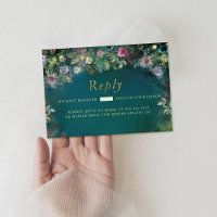 Enchanted Forest Roses Foliage Fairy Woodland RSVP