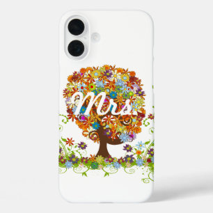 Enchanted Forest Side Branch Wedding iPhone 16 Plus Case