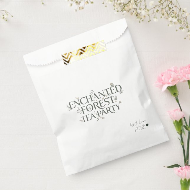 Enchanted Forest Tea Party Favour Bag (Sealed)