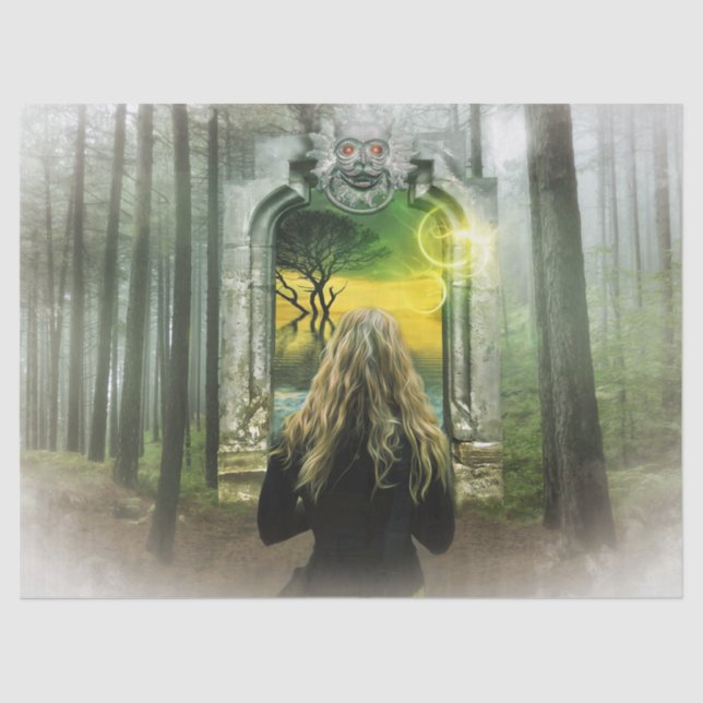 enchanted forest tissue paper (Front)