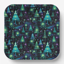 Enchanted Forest Tree Pattern
