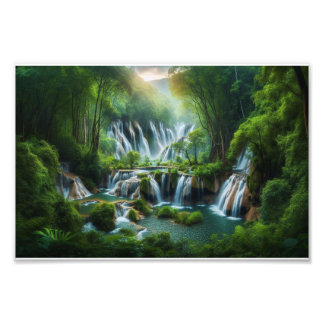 Enchanted Forest Tree Poster Design 