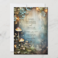 Enchanted Forest Wedding | Magical Mushrooms