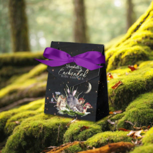 Enchanted Forest Woodland Animals Baby Shower Favour Box