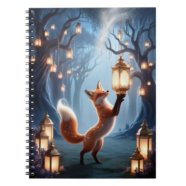 Enchanted Fox Journal – Spirit Animal Notebook (Front)