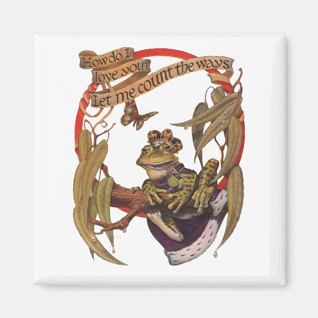 Enchanted Frog Prince Magnet (Front)