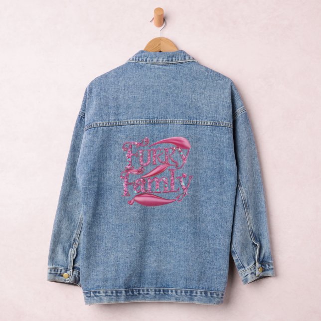 Enchanted Furry Family Denim Jacket (Hangar)