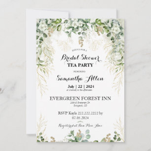 Enchanted Garden: Bridal Shower Invitation