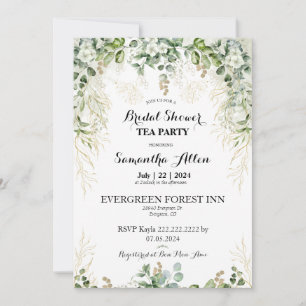 Enchanted Garden: Bridal Shower Invitation