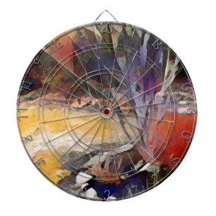 Enchanted Garden Dartboard