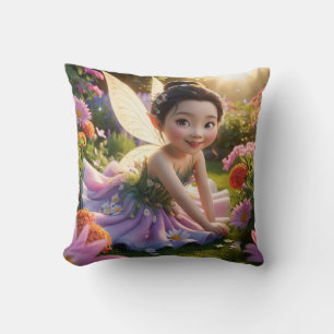 Enchanted Garden Fairy Cushion