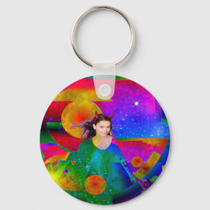 Enchanted Garden Key Ring
