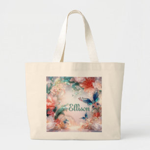 Enchanted Garden Large Tote Bag