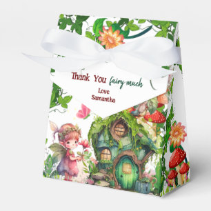 Enchanted Garden Magical Fairy Birthday Favour Box