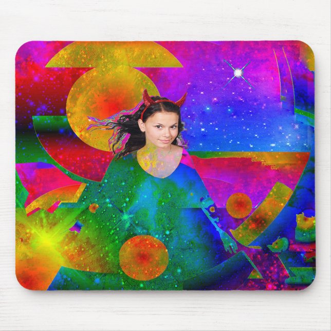 Enchanted Garden Mouse Pad (Front)
