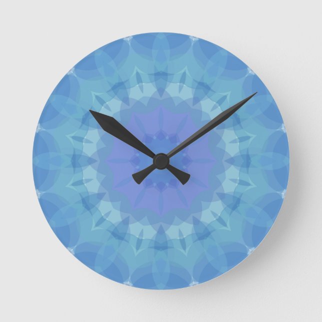 Enchanted Garden Round Clock (Front)
