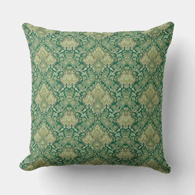 Enchanted Garden Throw Pillow (Front)