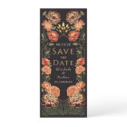 Enchanted Garden Wedding Save the Date Red 