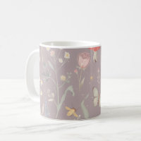 Enchanted Garden Wildflower Butterfly Whimsical