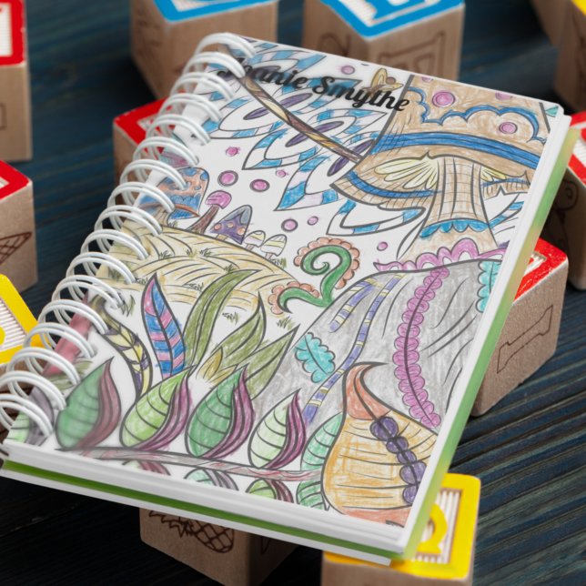 Enchanted Garden with Magic Mushrooms Notebook (Creator Uploaded)