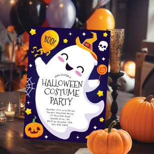 Enchanted Ghost Halloween  Invitation