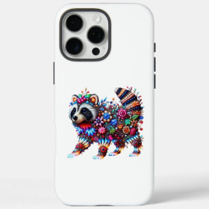 Enchanted Glowing Racoon iPhone 16 Pro Max Case