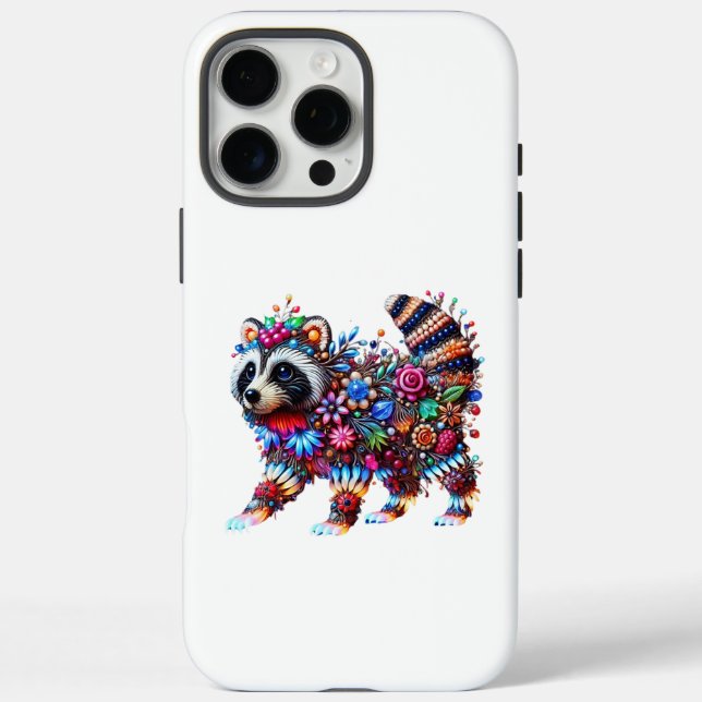 Enchanted Glowing Racoon Case-Mate iPhone Case (Back)