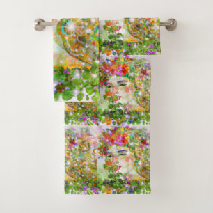 Enchanted Goddess Bath Towel Set