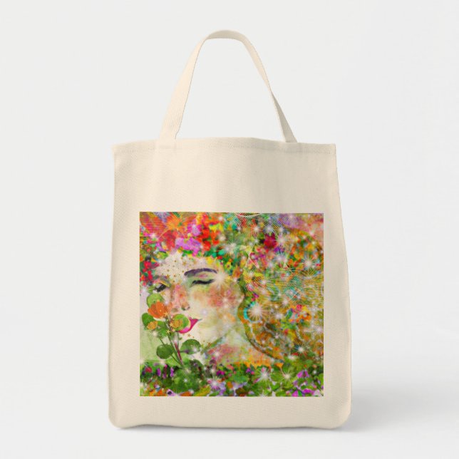 Enchanted Goddess Tote Bag (Front)