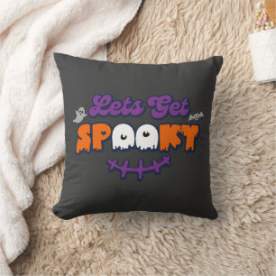 Enchanted Halloween Hauntings Let's Get Spooky Cushion